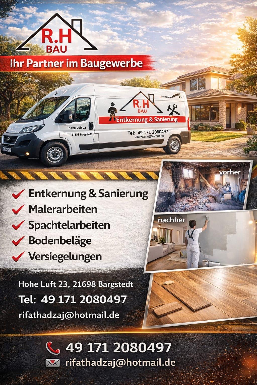 R.H Bau Flyer